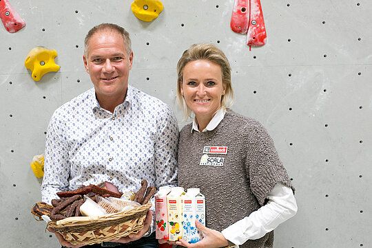 Michael Wagner und Alexandra Meissnitzer freuen sich auf das Messedoppel